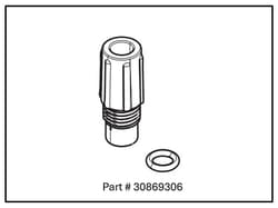 METTLER TOLEDO M9 Stopper Set for EVA V1/V3 KF Titrator